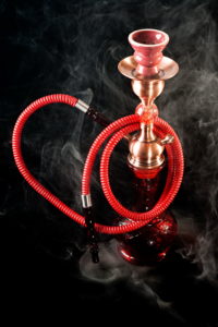 Red hookah